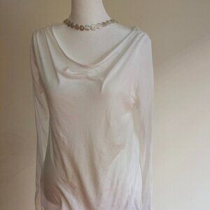 Hard Tail White Long Sleeve Top